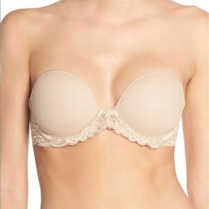 Natori Feathers Strapless Bra 34DD